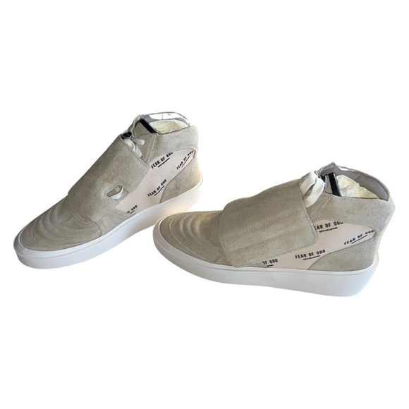 Essentials Fear Of God logo high-top sneakers luxe skate Mid Collection US 7 /40 - Picture 7 of 16